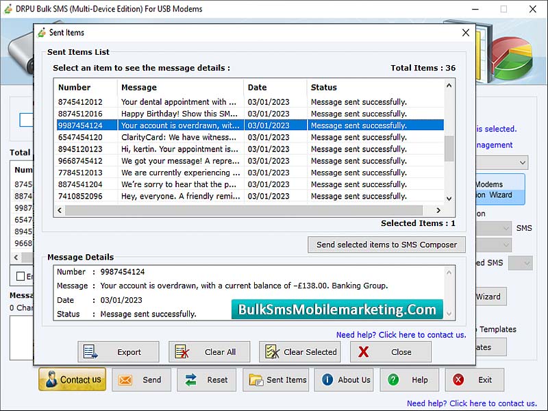  SMS Gateway Modem  8.2.1.0