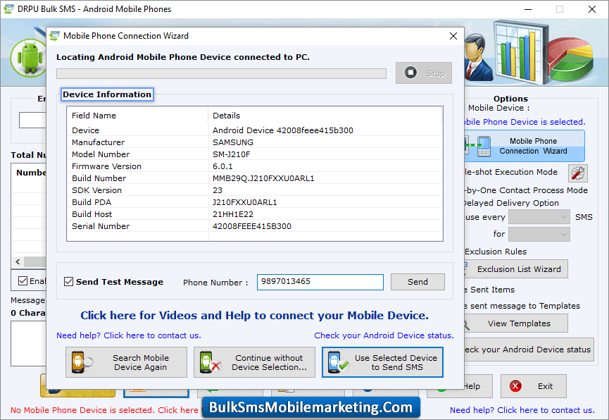 Connected Device Information