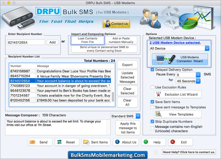 Load Contacts From File