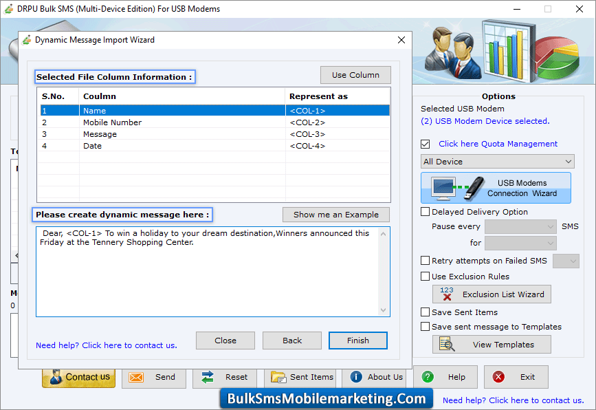 Bulk SMS Mobile Marketing - Multi USB Modem