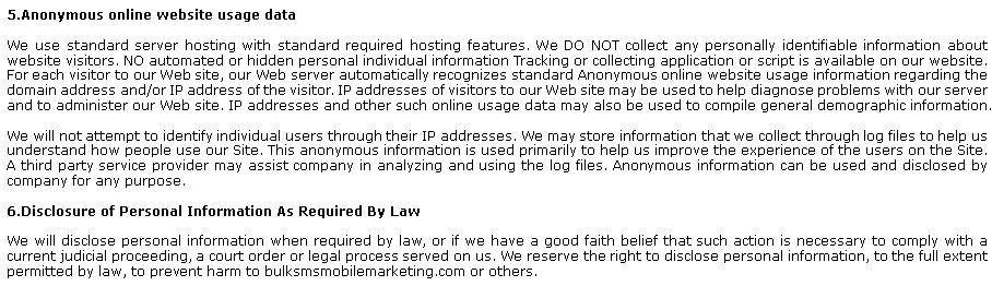 Privacy Policy