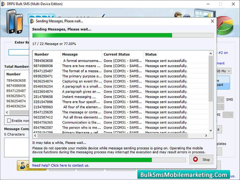 Windows 7 SMS Marketing GSM Mobile 8.3.8.7 full